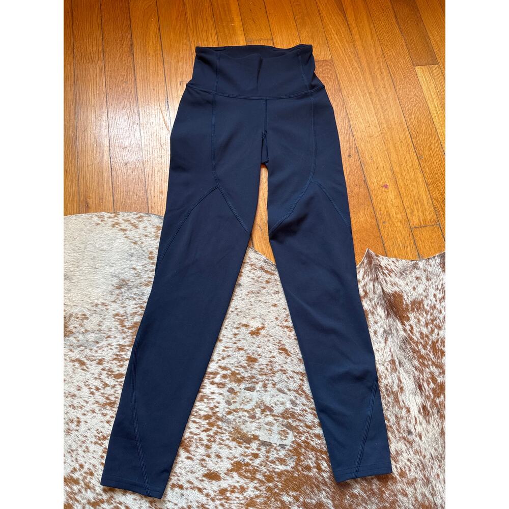 Lululemon To The Beat Tight 24" True Navy Size 2 Everlux